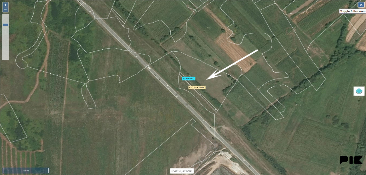 Parcela 11.740 m2 uz magistralni put Tuzla - Lukavac - Doboj 2