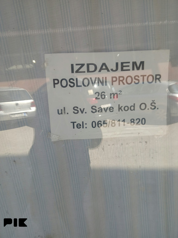 Poslovni prostori Zvornik 26m2 2