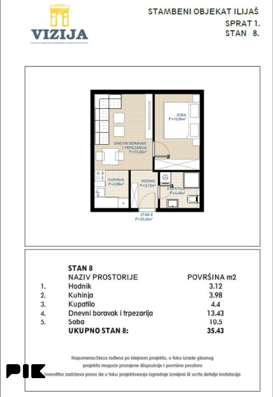 Stan/apartman Ilijaš