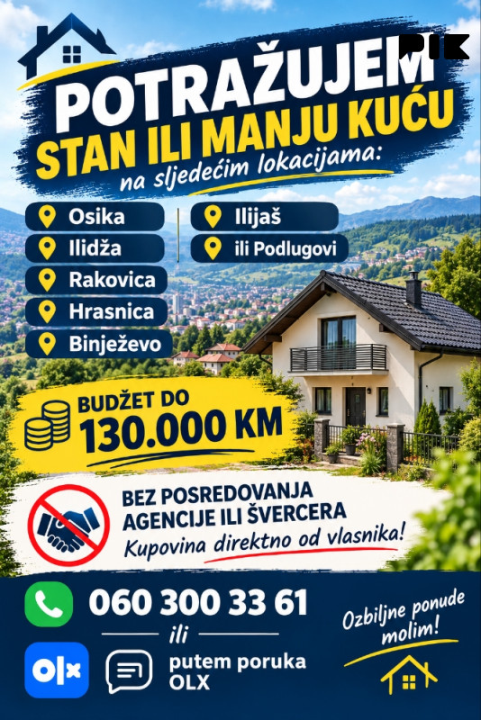 Potražnja stana ili kuće