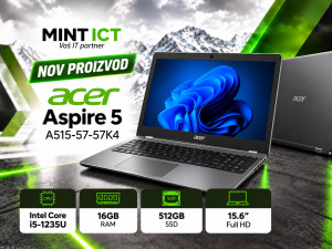Acer Aspire 5 i5-1235U; 16GB RAM; 512GB SSD; 15,6''