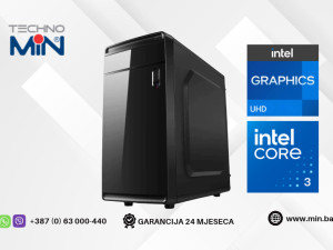TM Office 148# - Core i3-12100, 8GB RAM, 256GB SSD, Win 11 Pro
