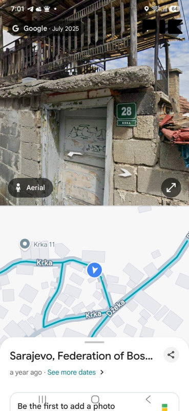 Kuća - Stari Grad 47kvadrata(sa okucnicom) u losem stanju.KRKA 28
