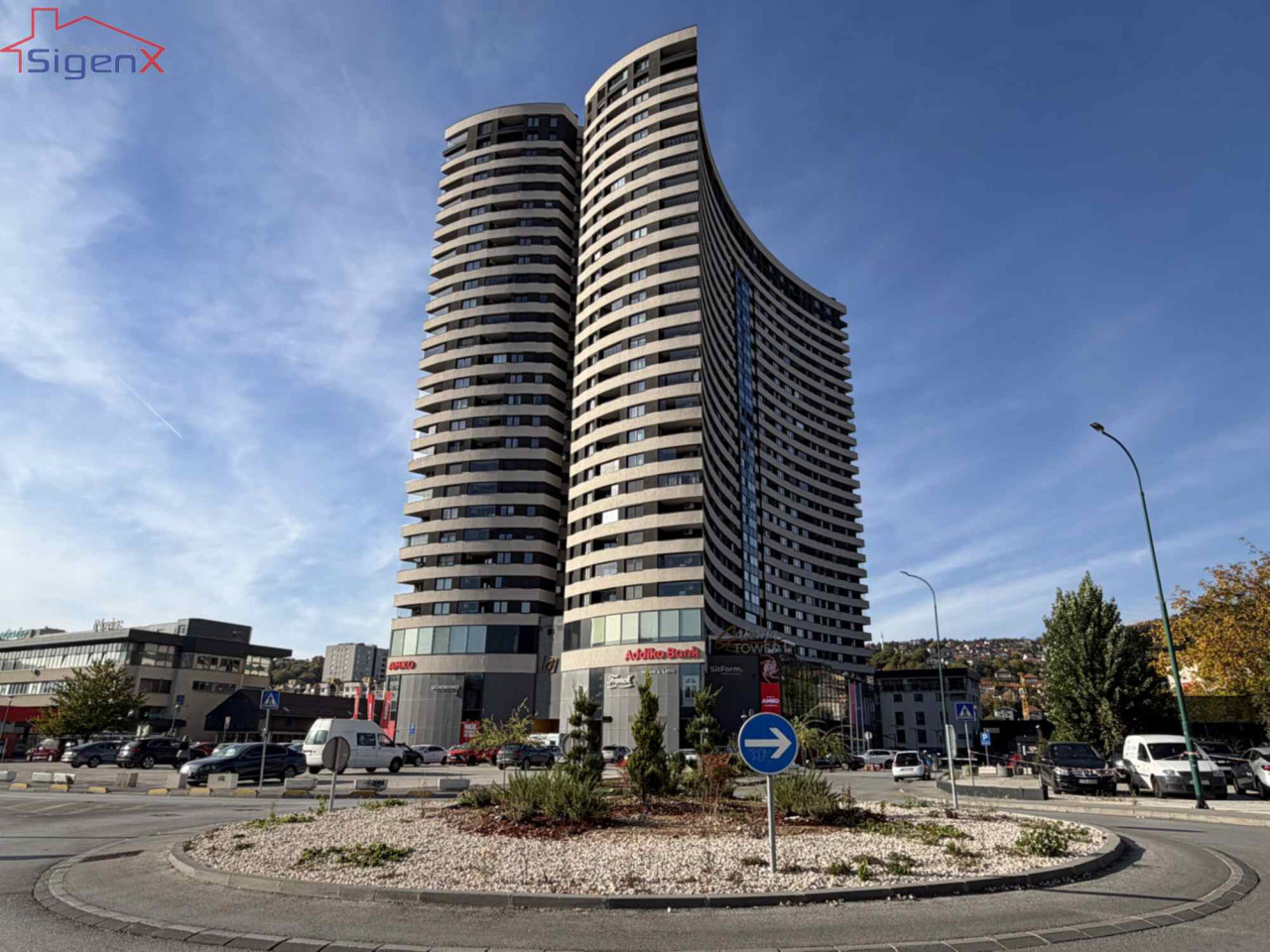 SIGENX izdaje - Trosoban stan/ Sarajevo Tower/ XII spr./ Garaža