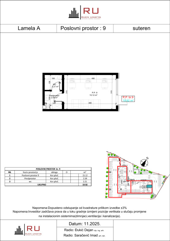 MY SPACE/ Poslovni prostor/ Sip/ THE PEARL/ 20m2 2