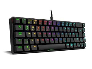OZONE TACTICAL MINI WIRELESS RGB MEHANIČKA GAMING TASTATURA