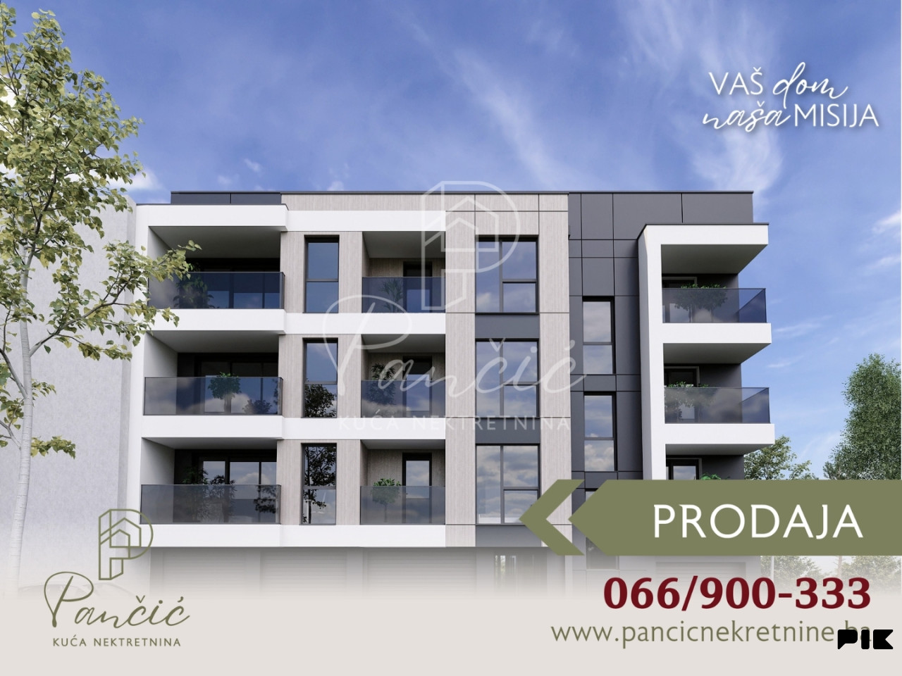 Troiposoban stan, Kolobara Brčko ID:0021-P Kuća nekretnina Pančić