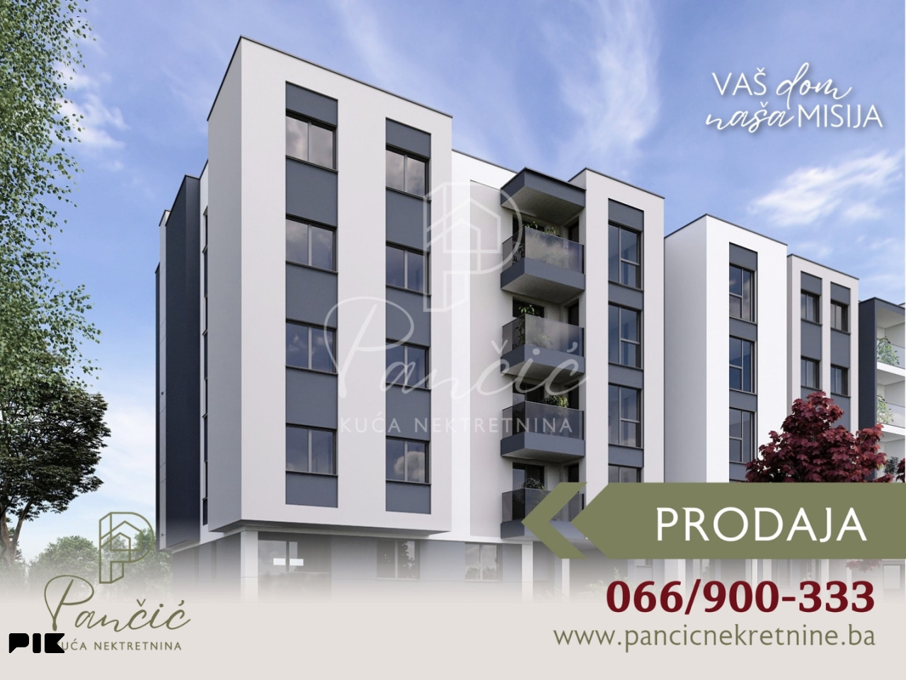 Stanovi u izgradnji, Brčko ID:0024-P - Kuća nekretnina Pančić