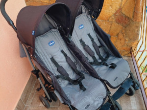 DJECIJA KOLICA Bebe Kisobran ZA BLIZANCE Dupla  CHICCO ECHO