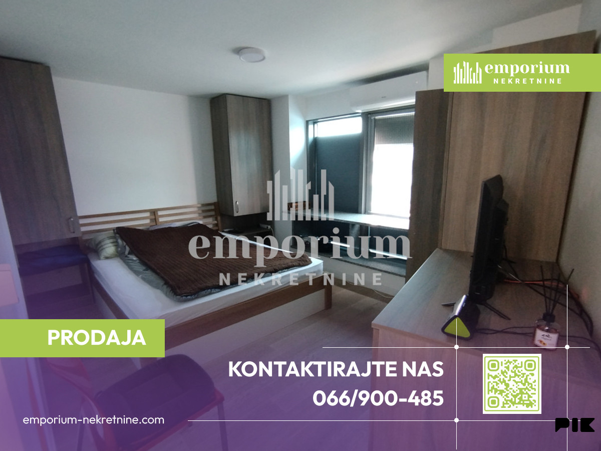 CENTAR GRADA! Namještena garsonjera 30 m2 na II spratu ID:2819/IP