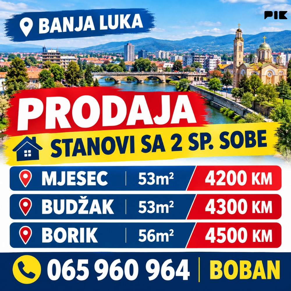 STAN SA 2.SPAVAĆE SOBE, 53m2