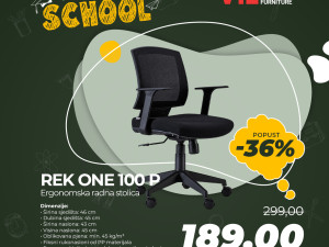 Reks one 100 P dječija radna stolica