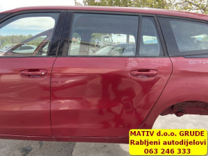 Vrata zadnja LIJEVA Citroen C4 Grand Picasso 2014