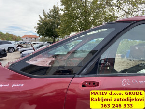 BOČNO staklo PREDNJE LIJEVO Citroen C4 Grand Picasso 2014