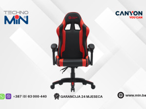 CANYON Core SGCH2 Gaming stolica 120kg, Crno