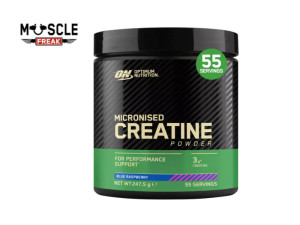 Optimum Nutrition Micronized Creatine Powder Blue Raspberry 247g