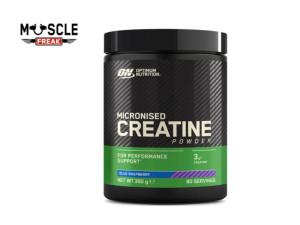 Optimum Nutrition Micronized Creatine Powder Blue Rasperry 360g