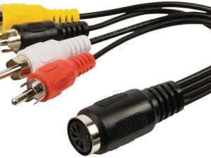 Audio kabal DIN RCA adapter prelaz 20cm 031129
