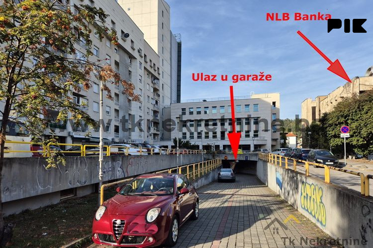 CENTAR - Garaža površine 15,56 m2, pored TC "Mercator" 2