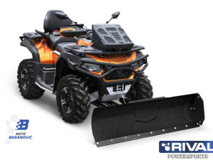 Grn/ralica čelična 150 cm RIVAL za ATV/Quad vozila