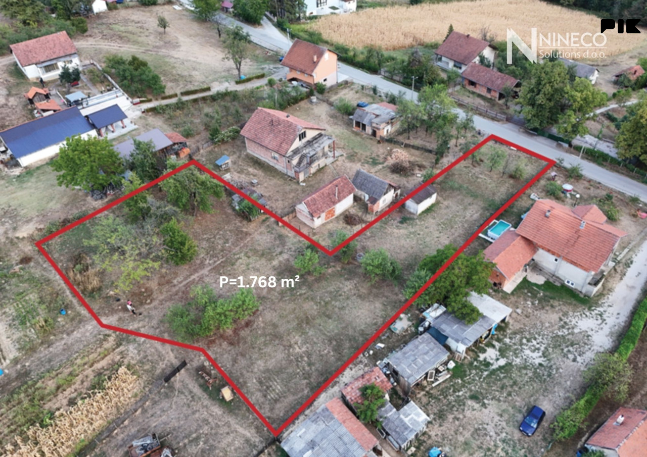 ZEMLJIŠTE - KRČMARICE - BANJA LUKA - 1.768 m2 2