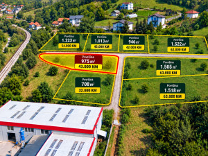 Zemljište Rajlovac Novi Grad Sarajevo 975 m2