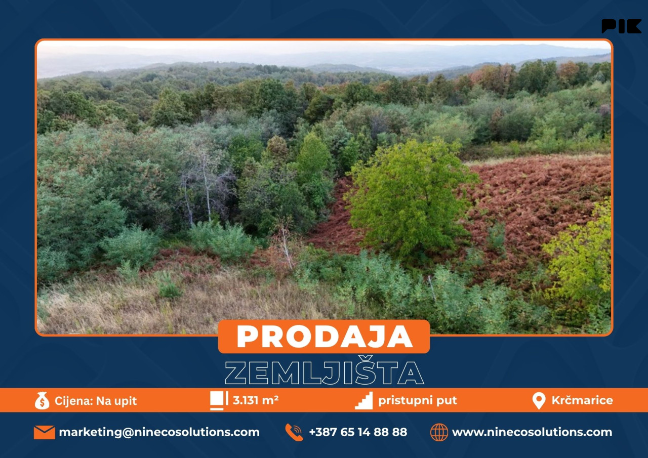 ZEMLJIŠTE - KRČMARICE - BANJA LUKA - 3.131 m2