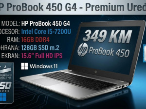 LAPTOP HP i5 7200/ 16GB DDR4 RAM / 15.6" FULL HD / SSD