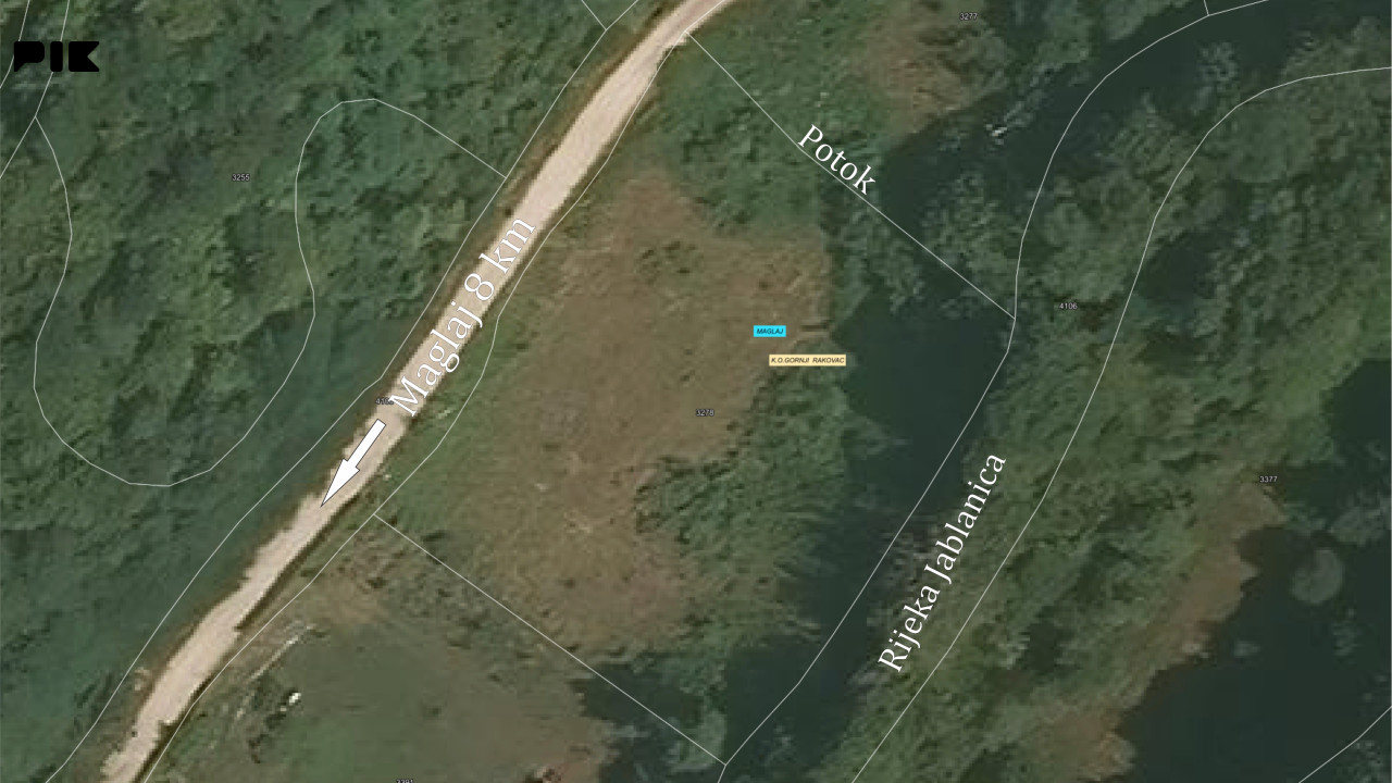 Zemljište za vikendicu Maglaj