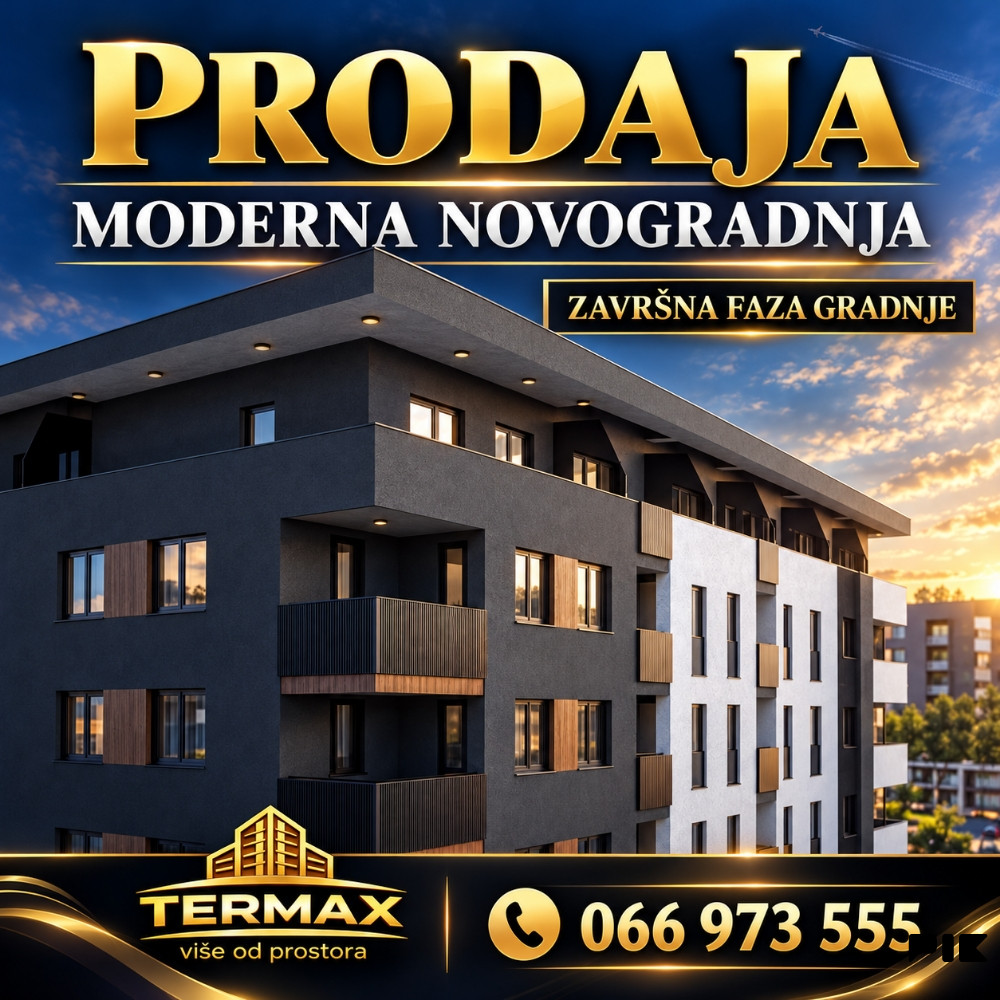 Stan 83 m2 + ostava + parking mjesto 3