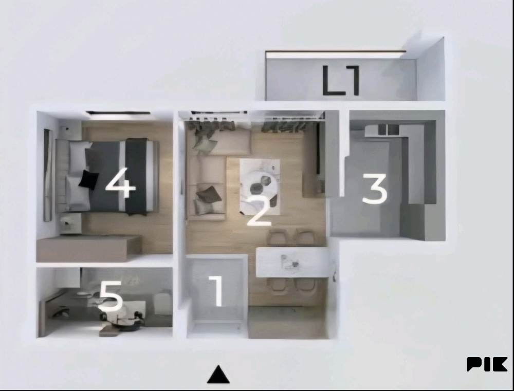 Stan od 38,10 m2 u ulici Stepe Stepanovića 2