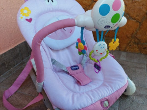 LEZALJKA LJULJASKA Za Bebe  CHICCO  baloon  0-18 KG MI+VIBRACIJE