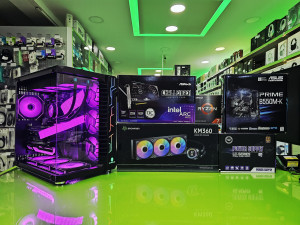 Gaming PC MAX Ryzen 7 5700X /16GB/ARC B570 10GB/SSD 500GB+HDD 1TB