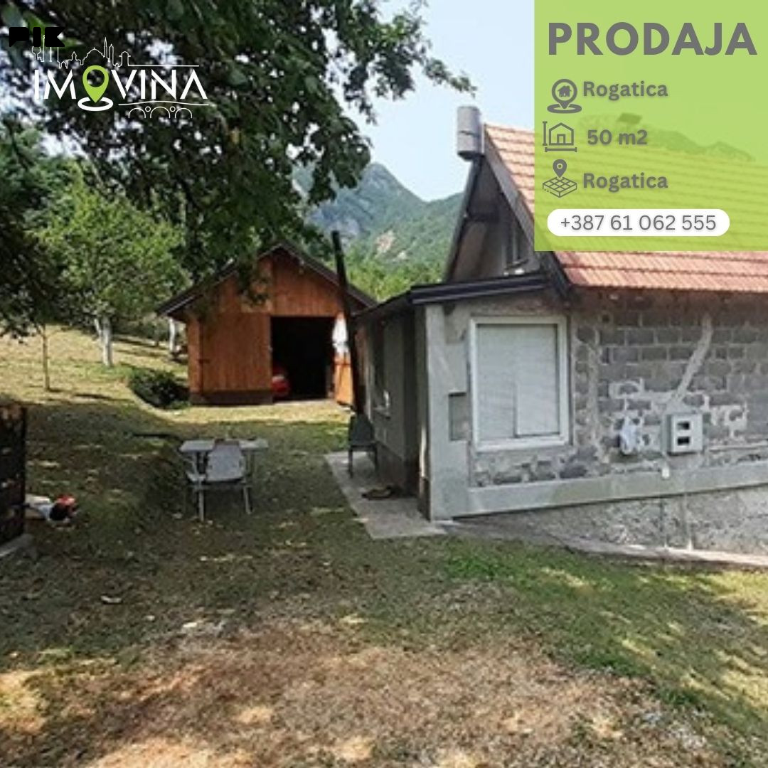100981 Kuća sa voćnjakom i pratećim objektima, Rogatica
