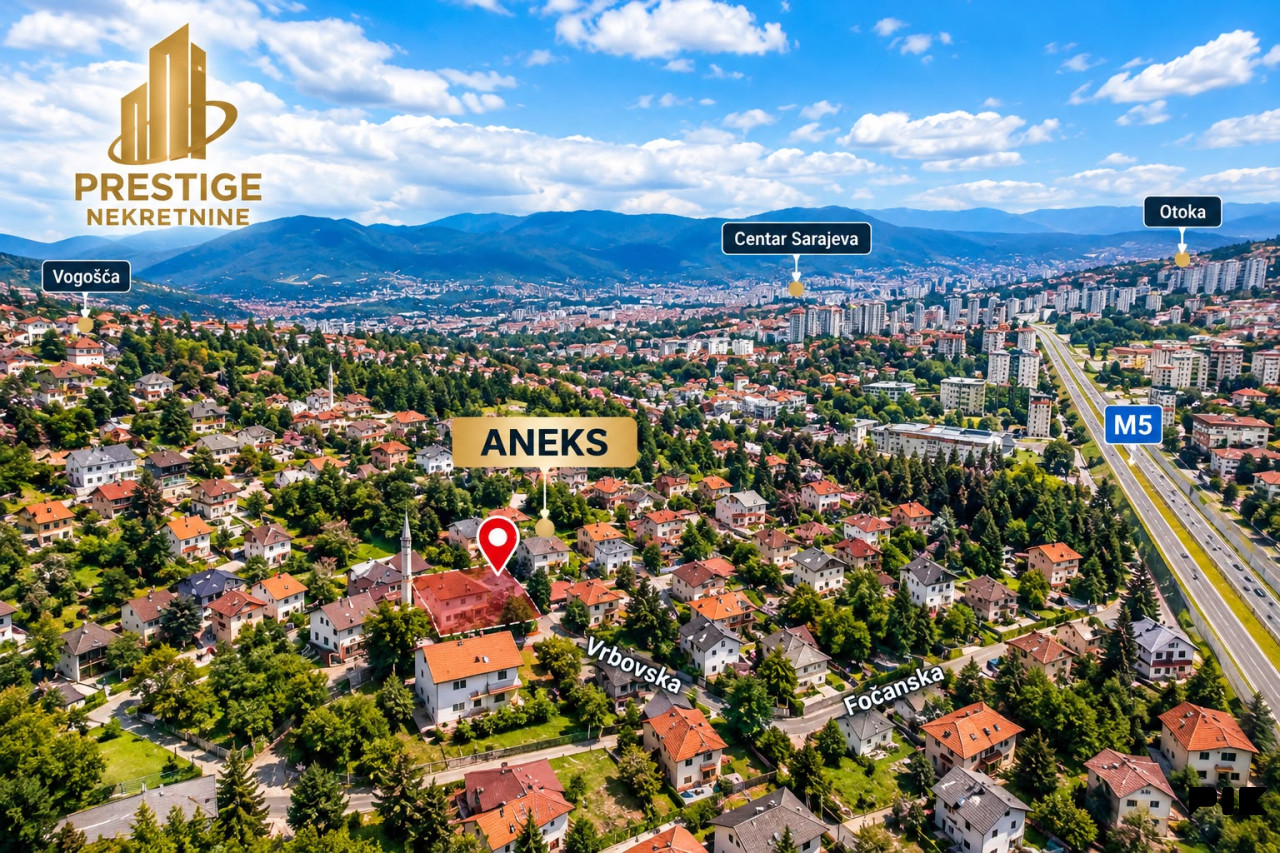 PRODAJA - KUĆA 356 m2 SA ZEMLJIŠTEM 2.767 m2 - ANEKS - SARAJEVO 2