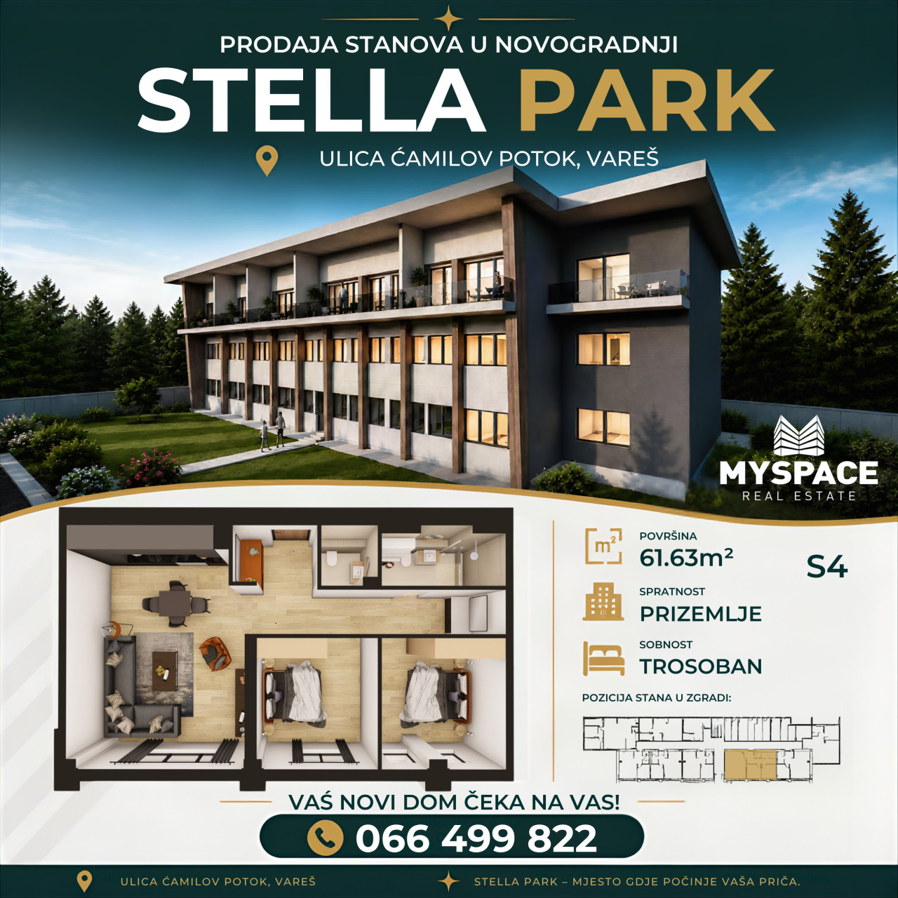 MY SPACE/ Stan/ Vares/ STELLA PARK/ 62m2