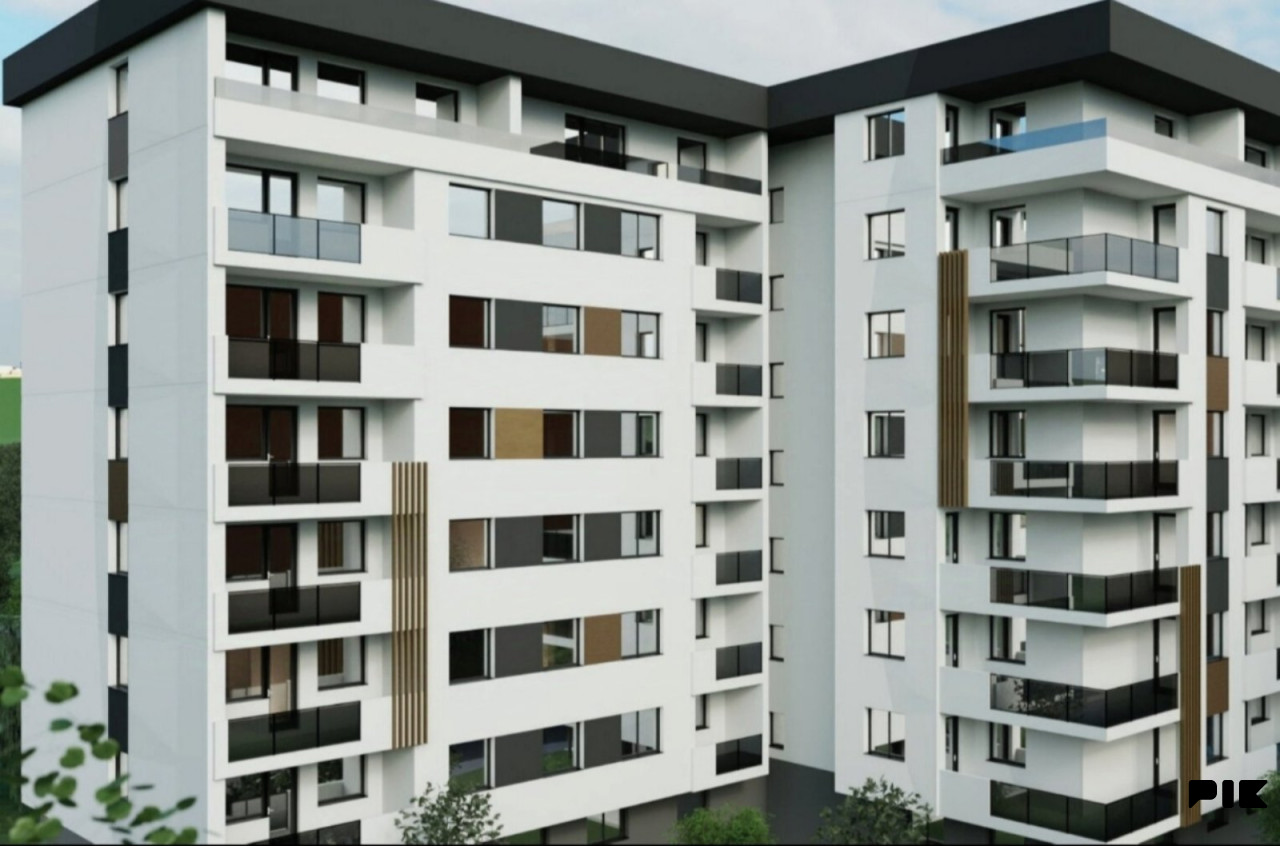 Dvosoban stan 51,11 m2 - BORIK, Banja Luka - novogradnja