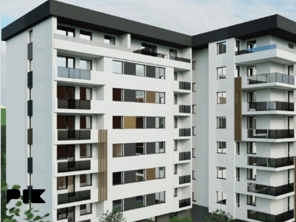 Trosoban stan 56 m2 - BORIK, Banja Luka - novogradnja