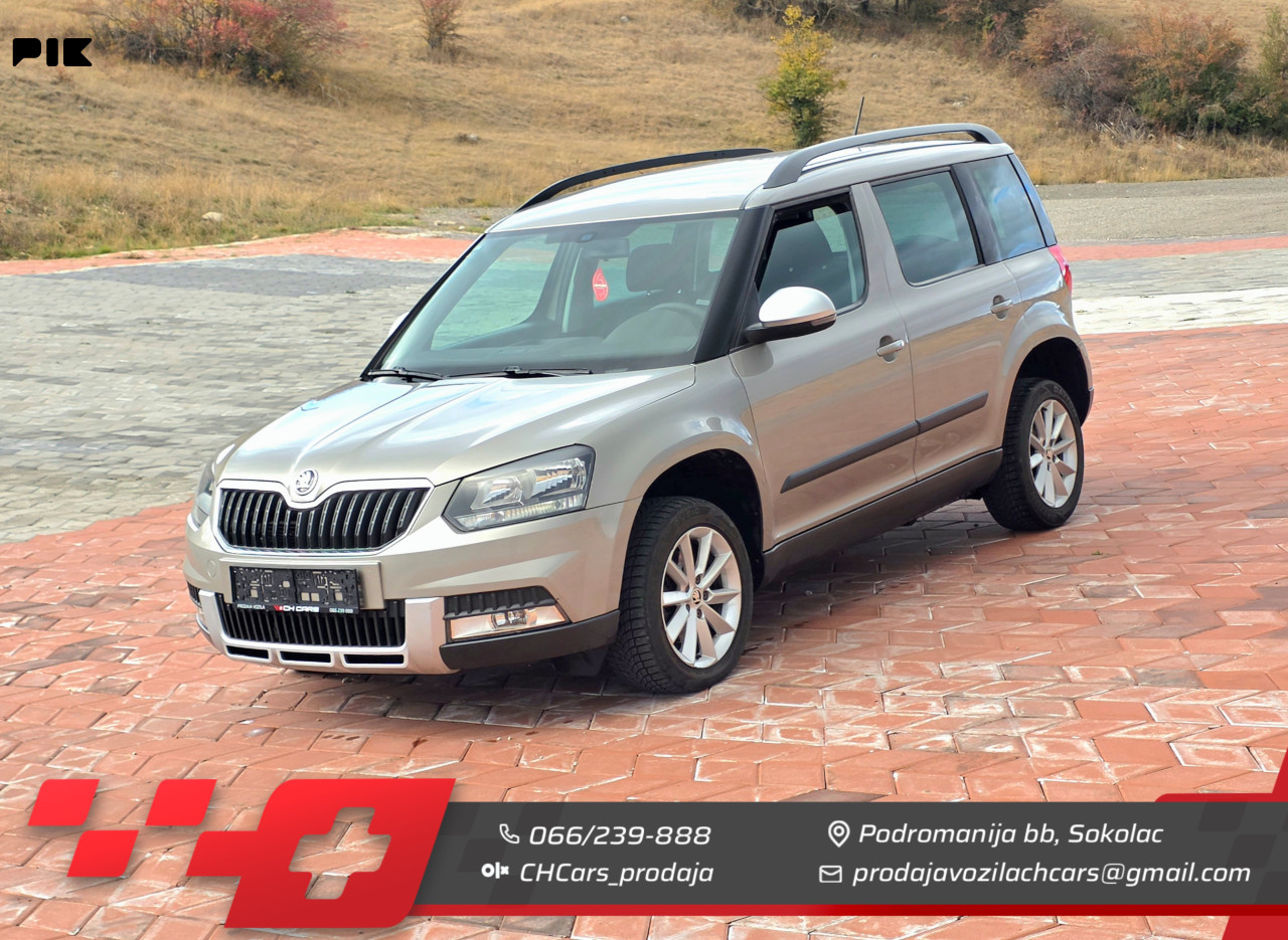 Skoda Yeti 2015 2.0TDI 103 KW 4X4 DSG Automatik