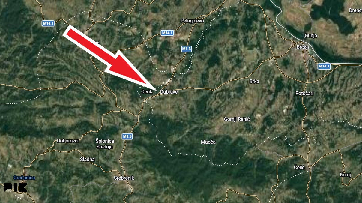 Zemljište Cerik Dubrave Brčko 33683m2 2