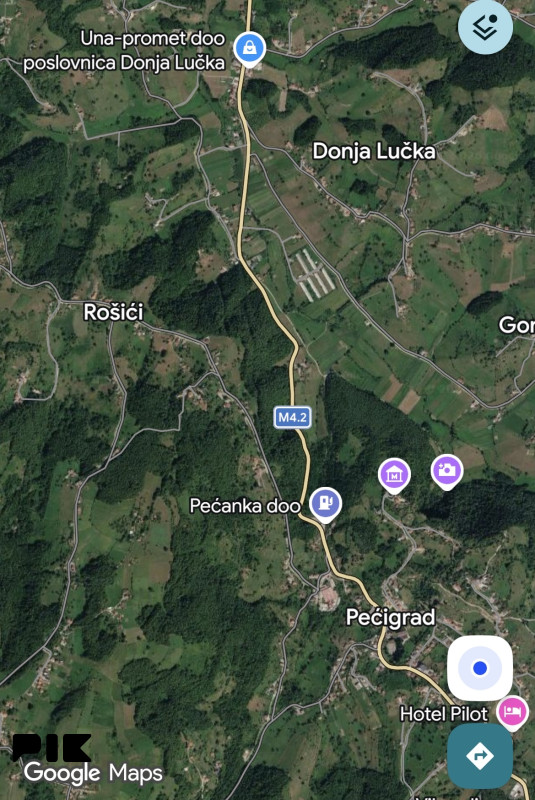 Kupujem zemljište Donja Lučka, Pećigrad i okolica