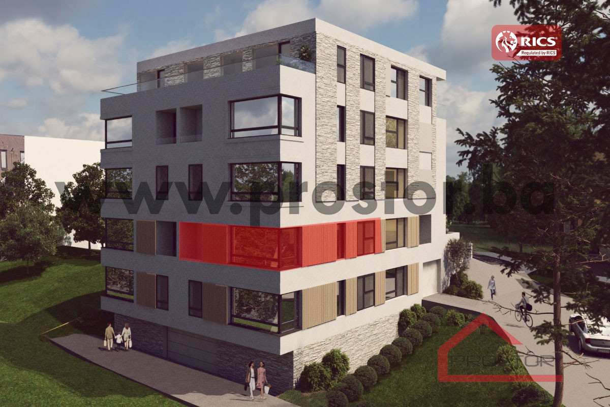 NOVOGRADNJA SKENDERIJA:Trosoban stan s lođom, 59m2 2