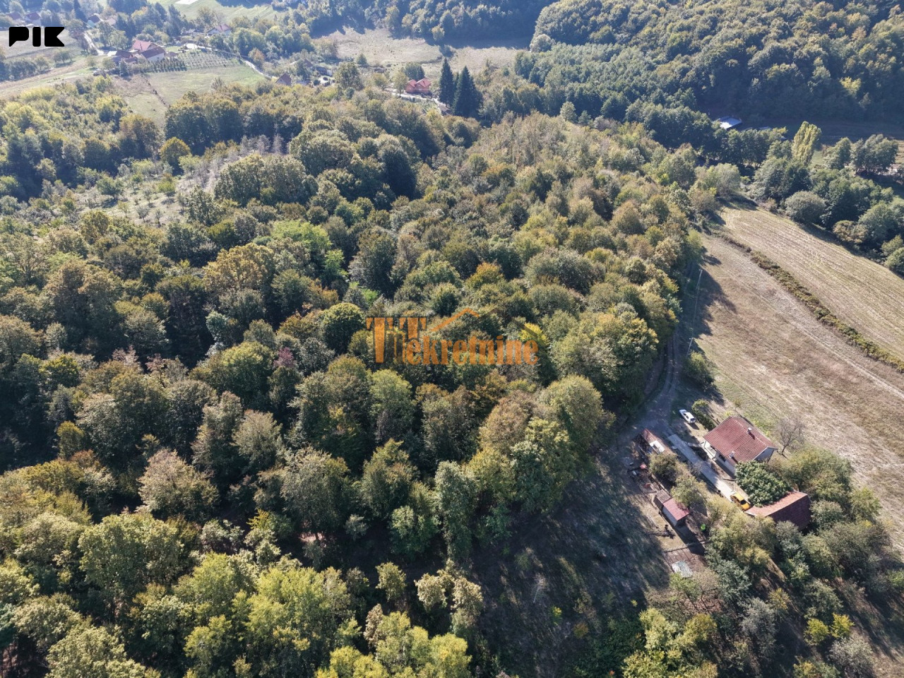 Zemljište sa šumom 14,606 m2 - Jakupovci