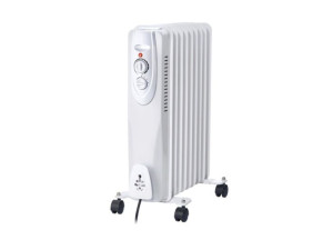 Uljni radijator 9 rebara, 2000 W, sa AUTO STOP nakon prevrtanja