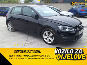 DIJELOVI VW GOLF 7 1.6 DIZEL 2014 MJENJAC MOTOR CLHA