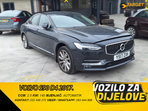 DIJELOVI VOLVO S90/V90 2.0 DIZEL 2017 MJENJAC MOTOR D4204T14