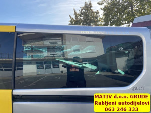 BOČNO staklo ZADNJE LIJEVO Renault Trafic 2024