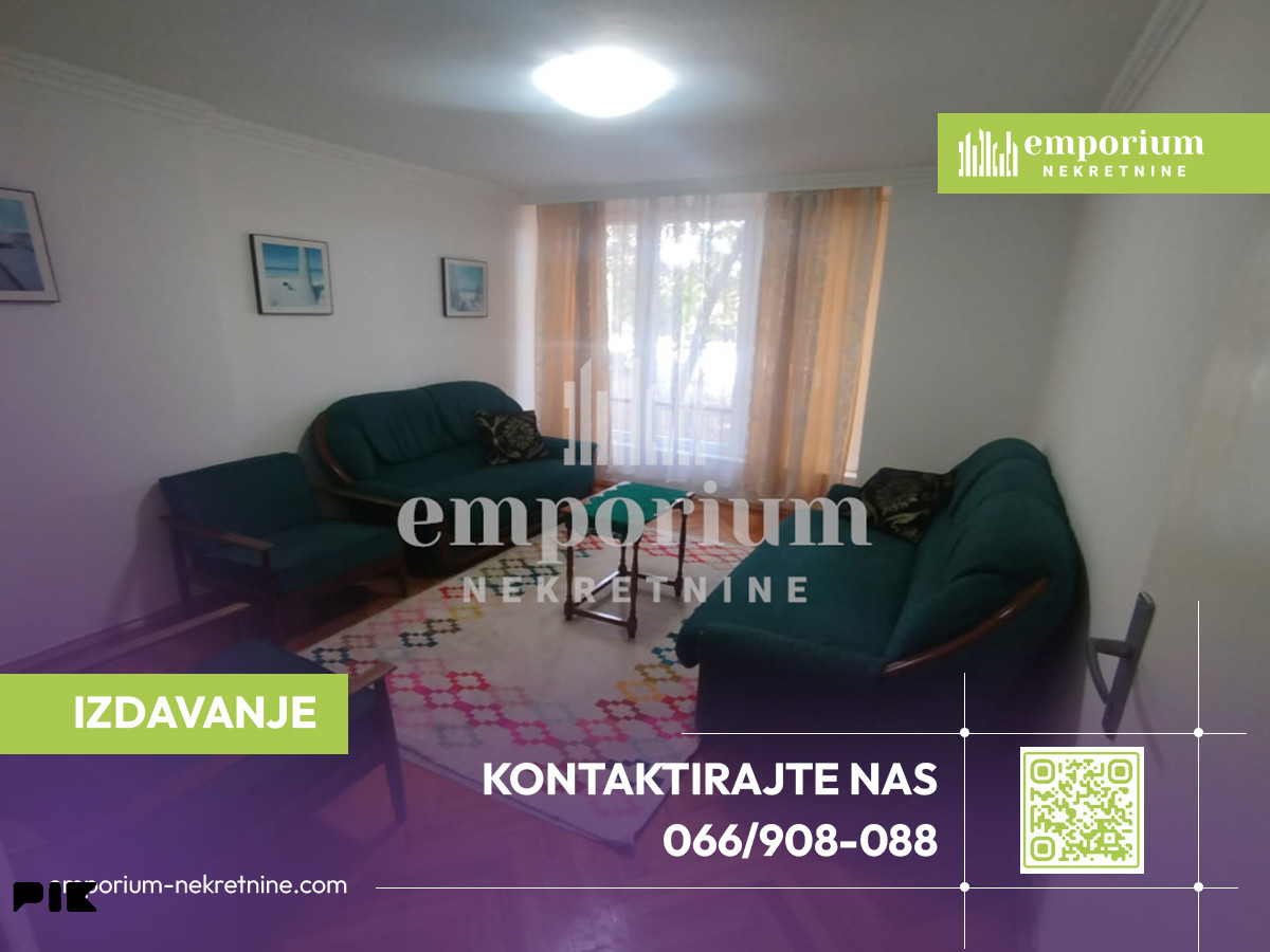 Namješten dvoiposoban stan na I spratu, cca 60 m2 ID:616/ENI