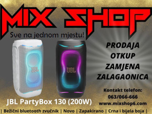 JBL PartyBox 130 Bežični Prenosivi Zvučnik 200W Party Box GARANCI