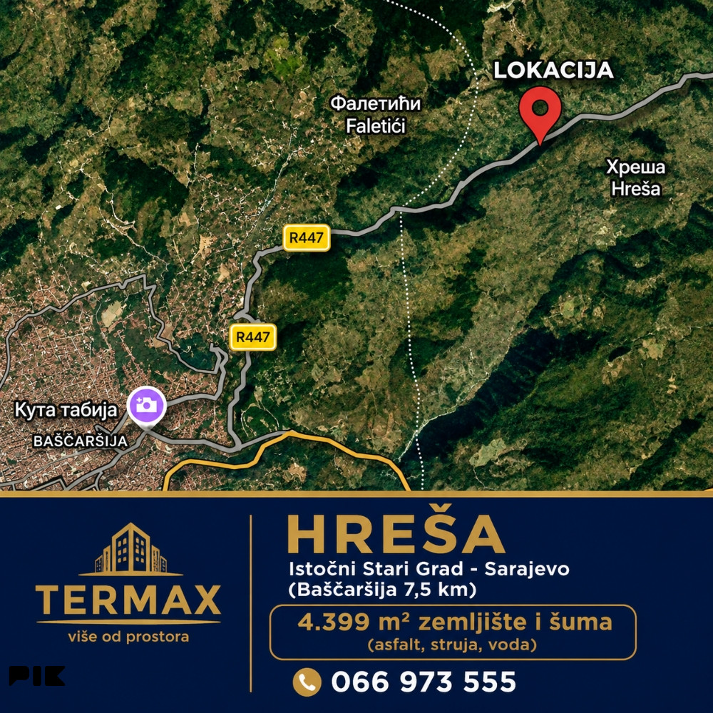 Zemljište Sarajevo - Hreša